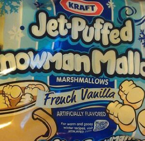 Kraft Jet Puffed Snowman Mallows