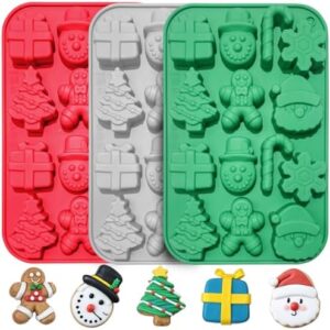 Holiday Candy Molds, 3 PCS